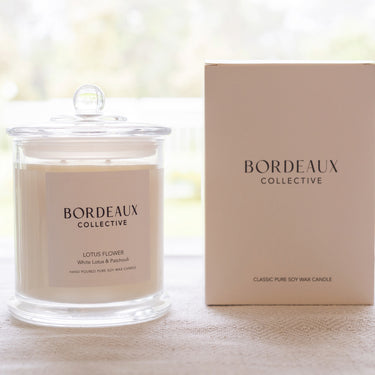 LOTUS FLOWER - Lotus, Vanilla & Patchouli Classic Candle